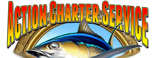 Action Charter Service Logo Orange Beach Fishing Charter